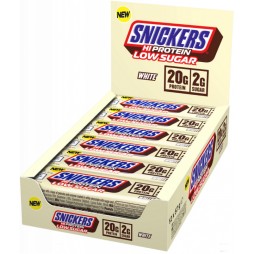 Mars Snickers HiProtein Bar Low Sugar White